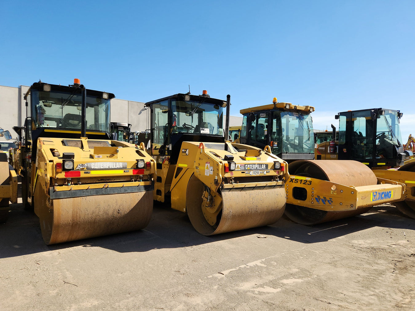 Used Smooth Drum and Padfoot Rollers for Sale at Proquip