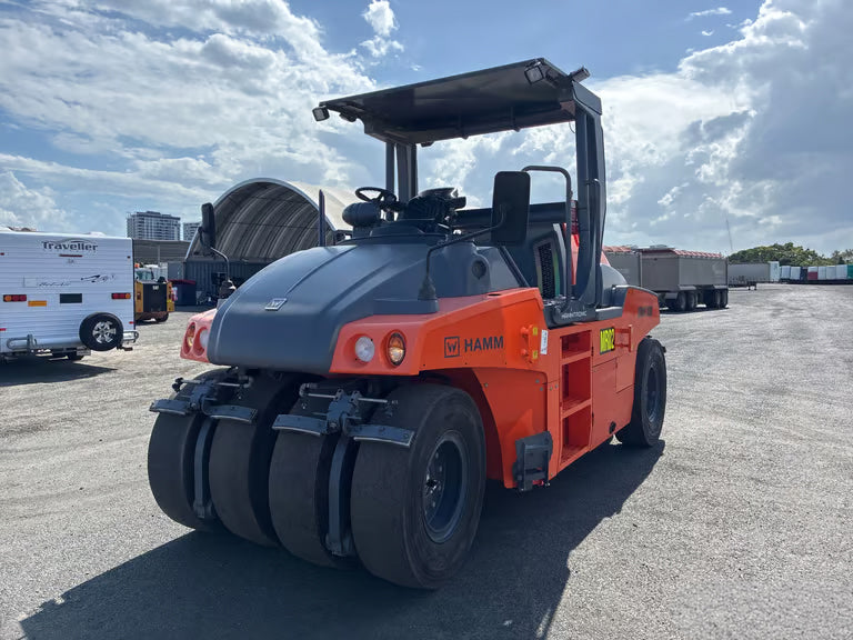 2018 HAMM GRW 280-10 10T MULTIWHEEL ROLLER WITH 100 HOURS