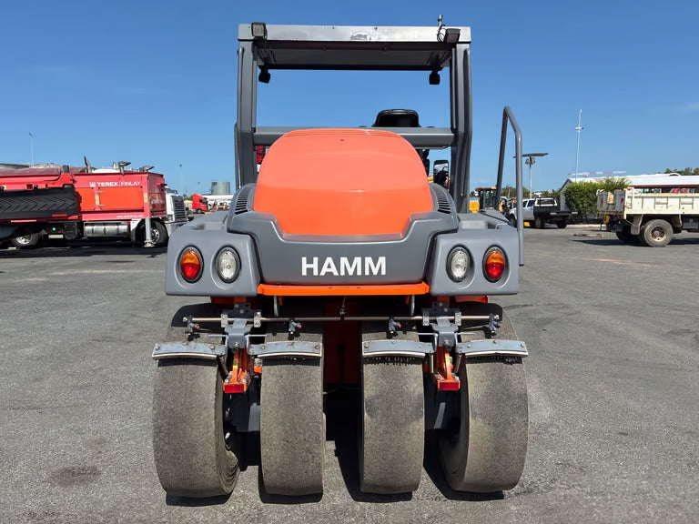 2018 HAMM GRW 280-10 10T MULTIWHEEL ROLLER WITH 100 HOURS