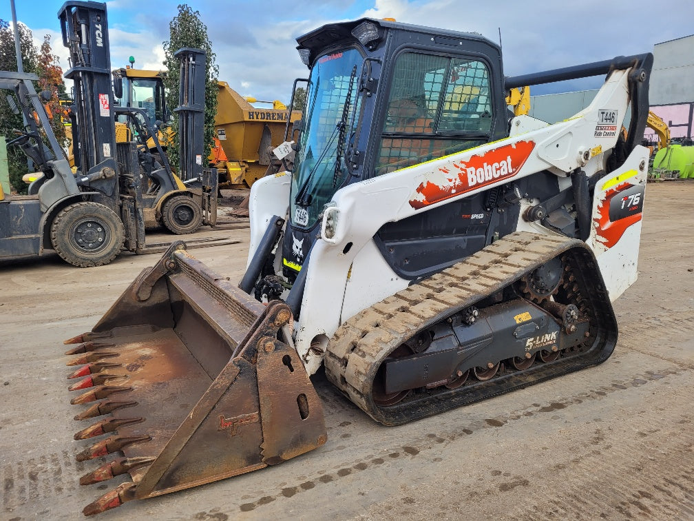2020 Bobcat T76 Track Loader With 4 In 1 Bucket And 1220 Hrs (T446)