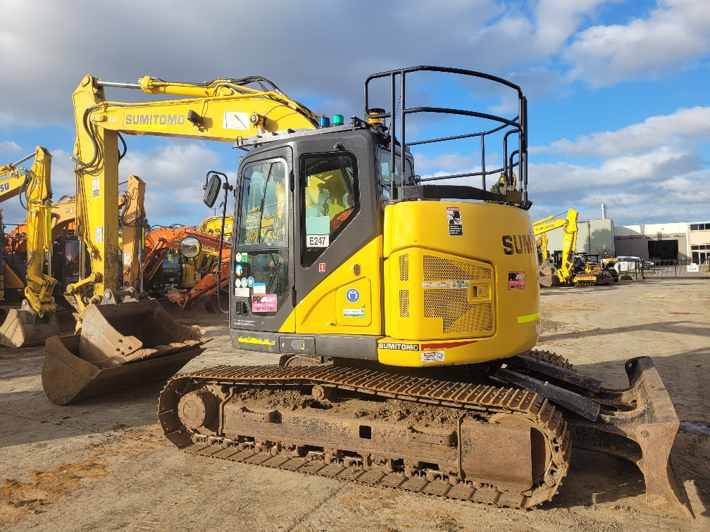Proquip 2019 Sumitomo SH145X-6 15T Excavator With 4200 Hrs, Hitch & Buckets E247