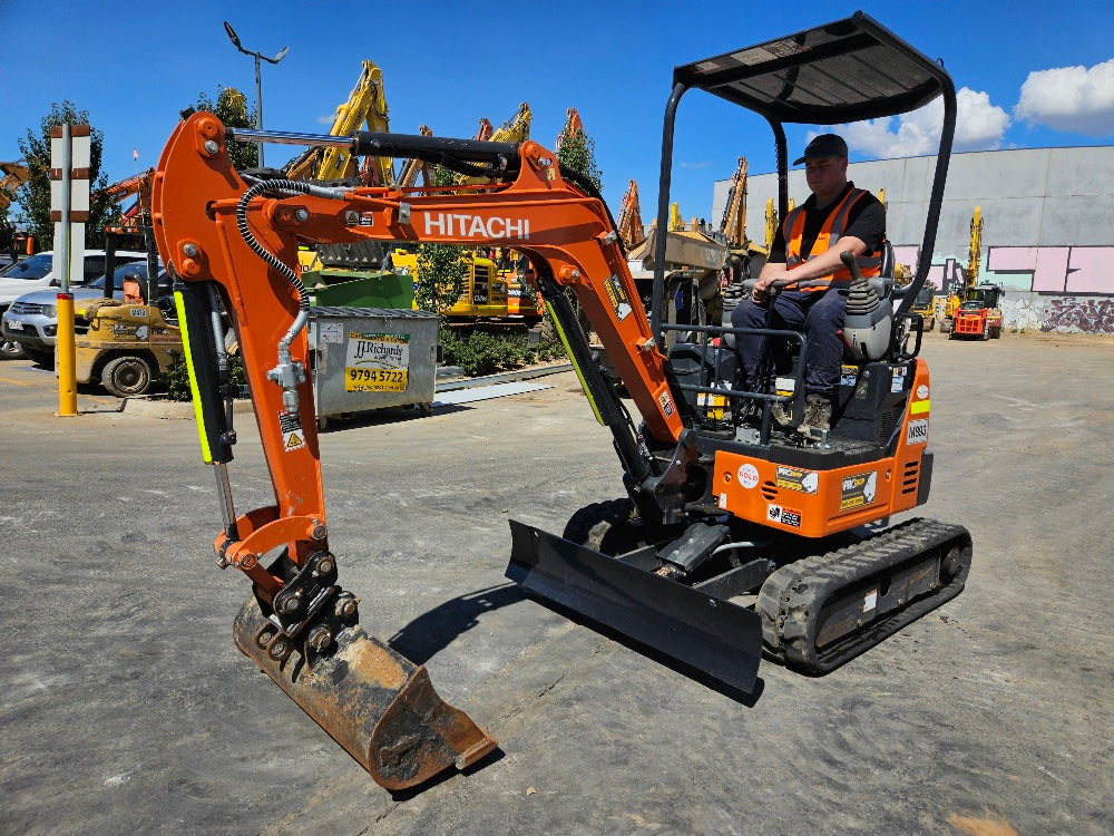 2021 Hitachi ZX17U-5 1.9T Excavator (M893) With Low 650 Hrs