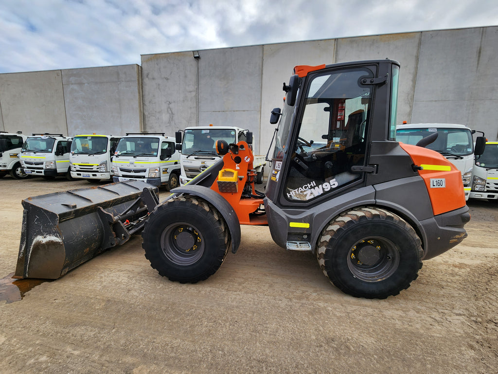 2022 Hitachi ZW95-6C 6T Articulated Wheel Loader (L160) With 1000 Hrs