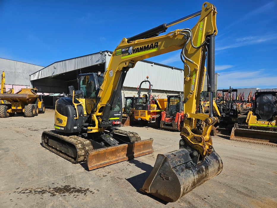 2021 YANMAR VIO80-1 EXCAVATOR (EX102) WITH FULL SPEC AND LOW 1395 HRS