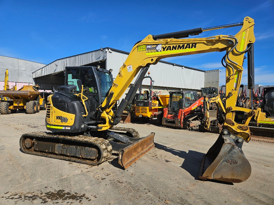 2021 YANMAR VIO80-1 EXCAVATOR (EX102) WITH FULL SPEC AND LOW 1395 HRS