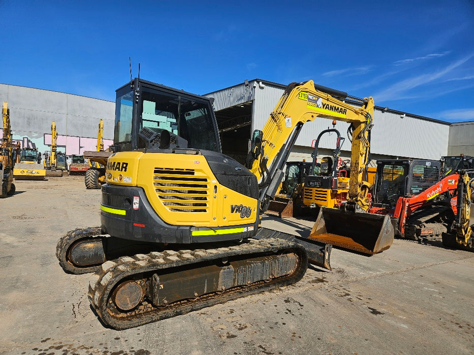 2021 YANMAR VIO80-1 EXCAVATOR (EX102) WITH FULL SPEC AND LOW 1395 HRS