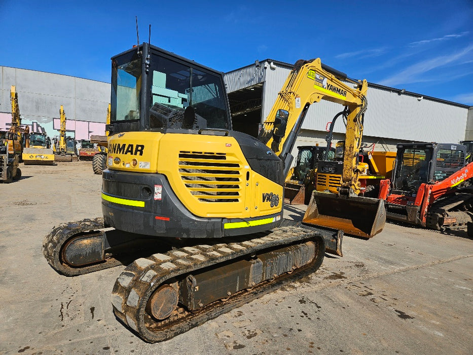 2021 YANMAR VIO80-1 EXCAVATOR (EX102) WITH FULL SPEC AND LOW 1395 HRS