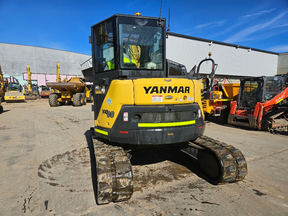 2021 YANMAR VIO80-1 EXCAVATOR (EX102) WITH FULL SPEC AND LOW 1395 HRS