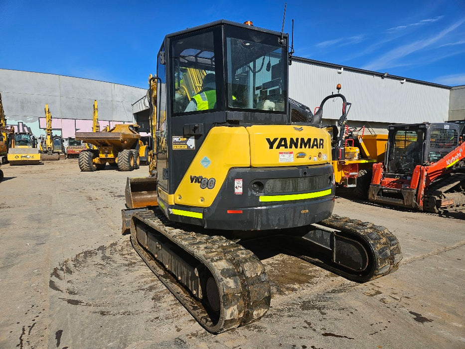 2021 YANMAR VIO80-1 EXCAVATOR (EX102) WITH FULL SPEC AND LOW 1395 HRS