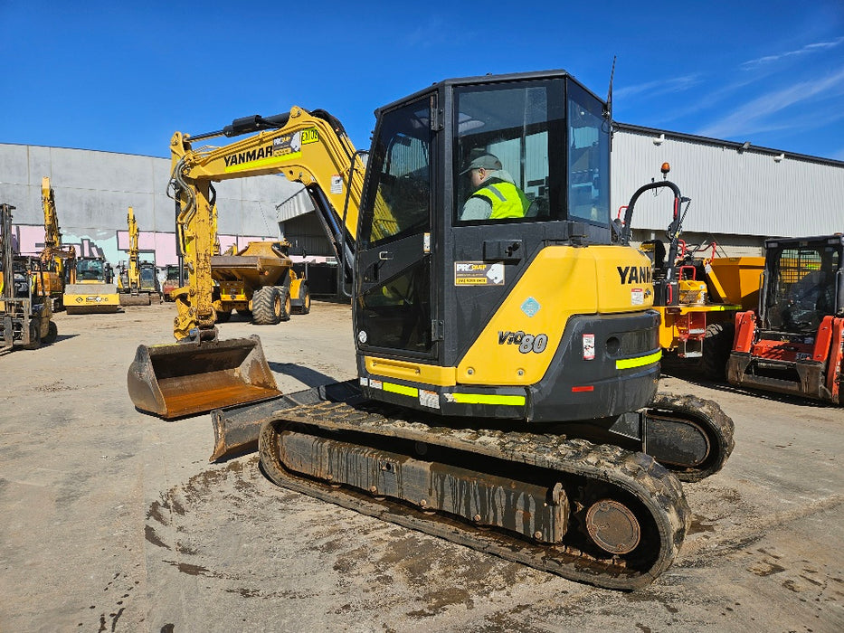 2021 YANMAR VIO80-1 EXCAVATOR (EX102) WITH FULL SPEC AND LOW 1395 HRS