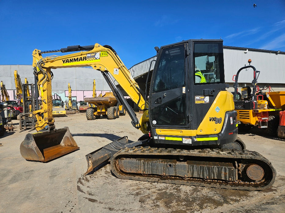 2021 YANMAR VIO80-1 EXCAVATOR (EX102) WITH FULL SPEC AND LOW 1395 HRS