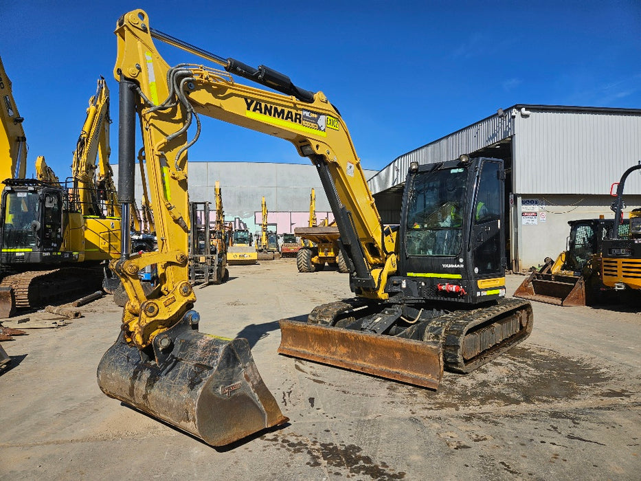 2021 YANMAR VIO80-1 EXCAVATOR (EX102) WITH FULL SPEC AND LOW 1395 HRS