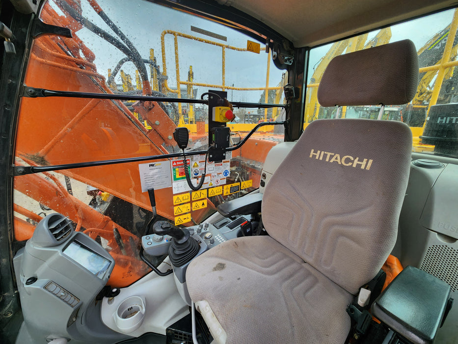 2020 HITACHI ZX135US-5 15T EXCAVATOR (E267) WITH 2865HRS, HITCH & BUCKETS