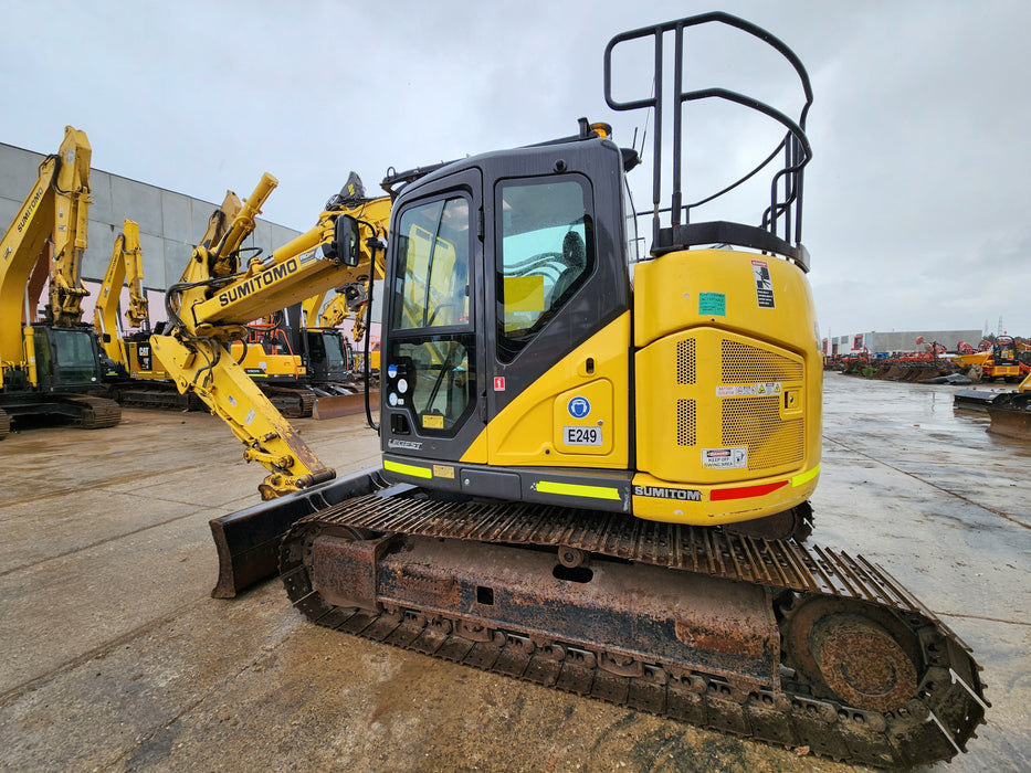 2019 SUMITOMO SH145XU-6 15T OFFSET BOOM EXCAVATOR (E249) WITH 3365 HRS