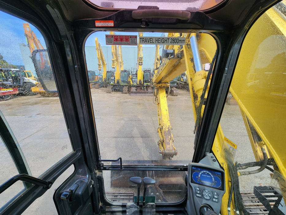 2019 SUMITOMO SH145XU-6 15T OFFSET BOOM EXCAVATOR (E249) WITH 3365 HRS