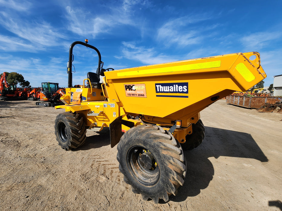 THWAITES 2021 6T ARTICULATED SWIVEL SITE DUMPER (DU213) WITH 865 HRS