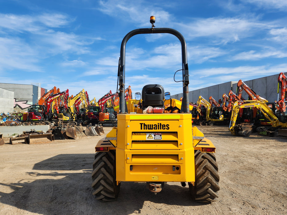 THWAITES 2021 6T ARTICULATED SWIVEL SITE DUMPER (DU213) WITH 865 HRS