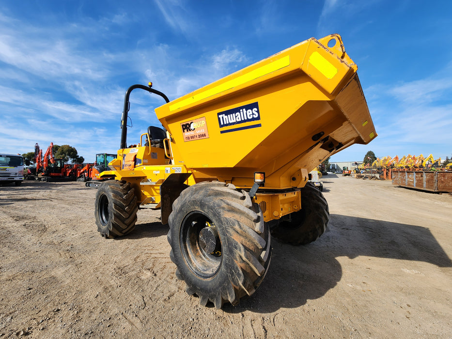 THWAITES 2021 6T ARTICULATED SWIVEL SITE DUMPER (DU213) WITH 865 HRS