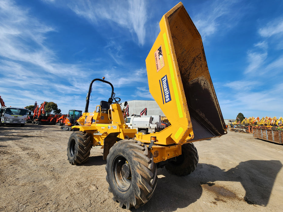 THWAITES 2021 6T ARTICULATED SWIVEL SITE DUMPER (DU213) WITH 865 HRS