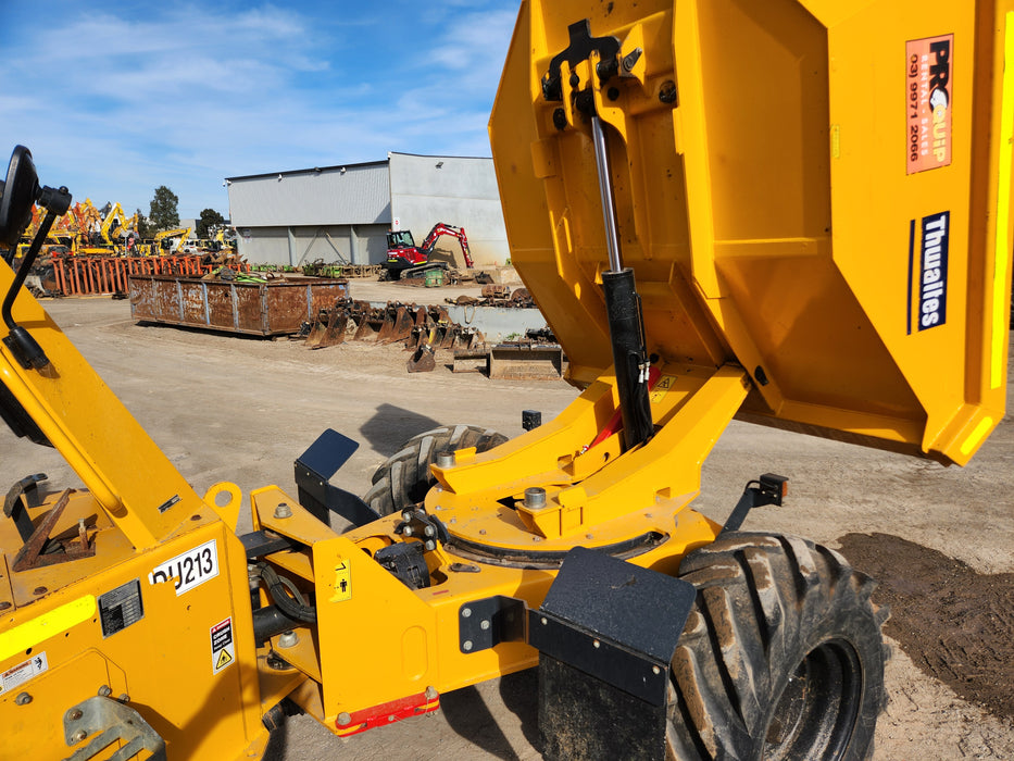 THWAITES 2021 6T ARTICULATED SWIVEL SITE DUMPER (DU213) WITH 865 HRS