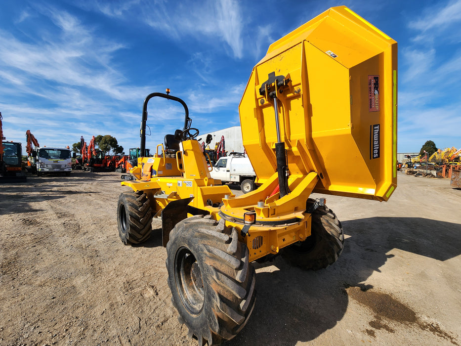 THWAITES 2021 6T ARTICULATED SWIVEL SITE DUMPER (DU213) WITH 865 HRS