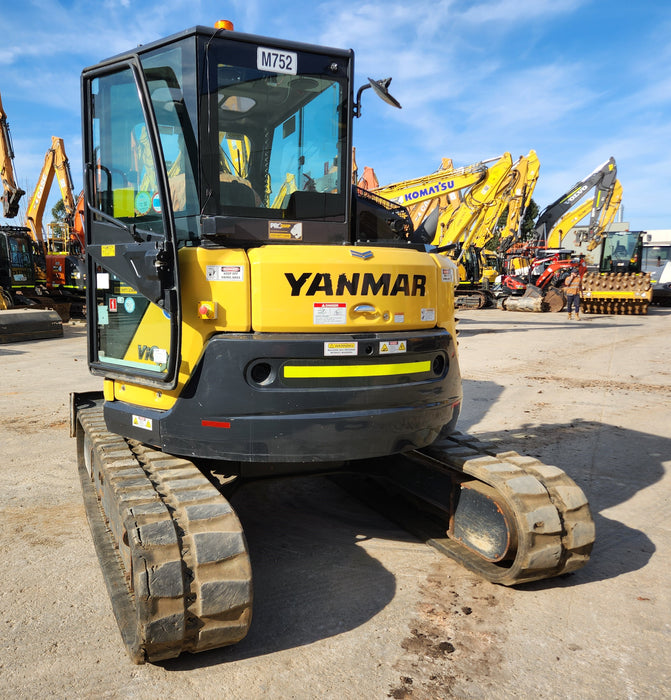 2021 YANMAR VIO80-1 8.2T EXCAVATOR (M752) WITH RUBBER TRACKS AND 1610 HRS