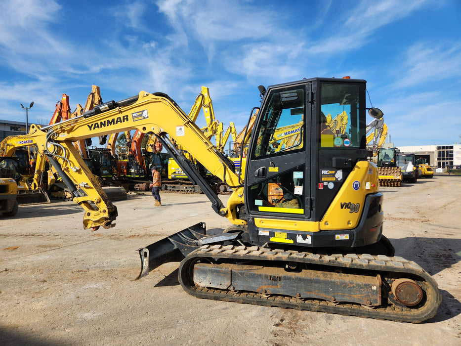 2021 YANMAR VIO80-1 8.2T EXCAVATOR (M752) WITH RUBBER TRACKS AND 1610 HRS