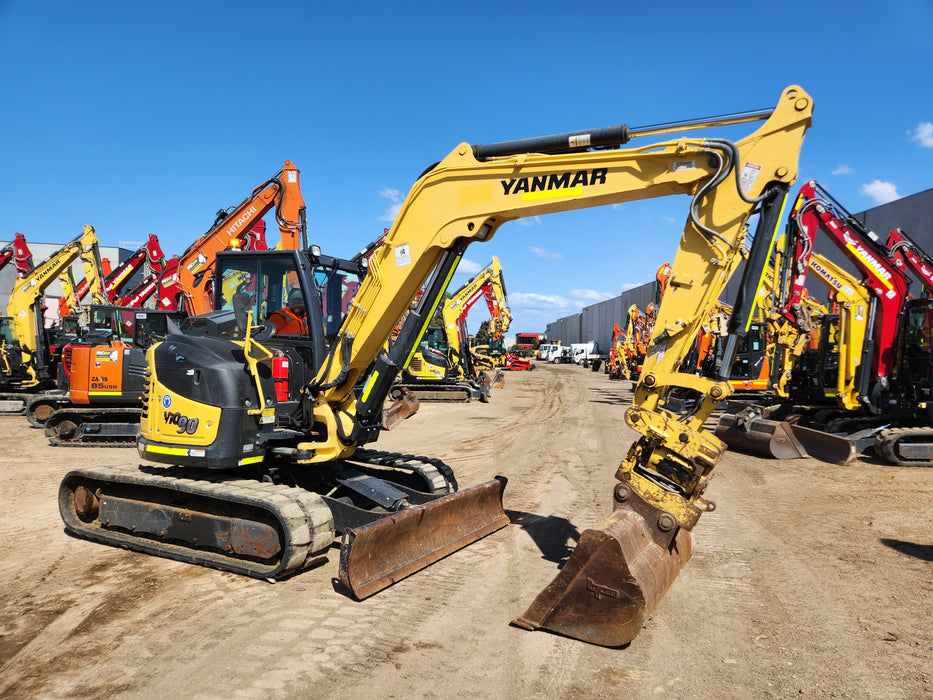 2021 YANMAR VIO80 8T EXCAVATOR (M687) WITH TILT HITCH AND 1710 HRS