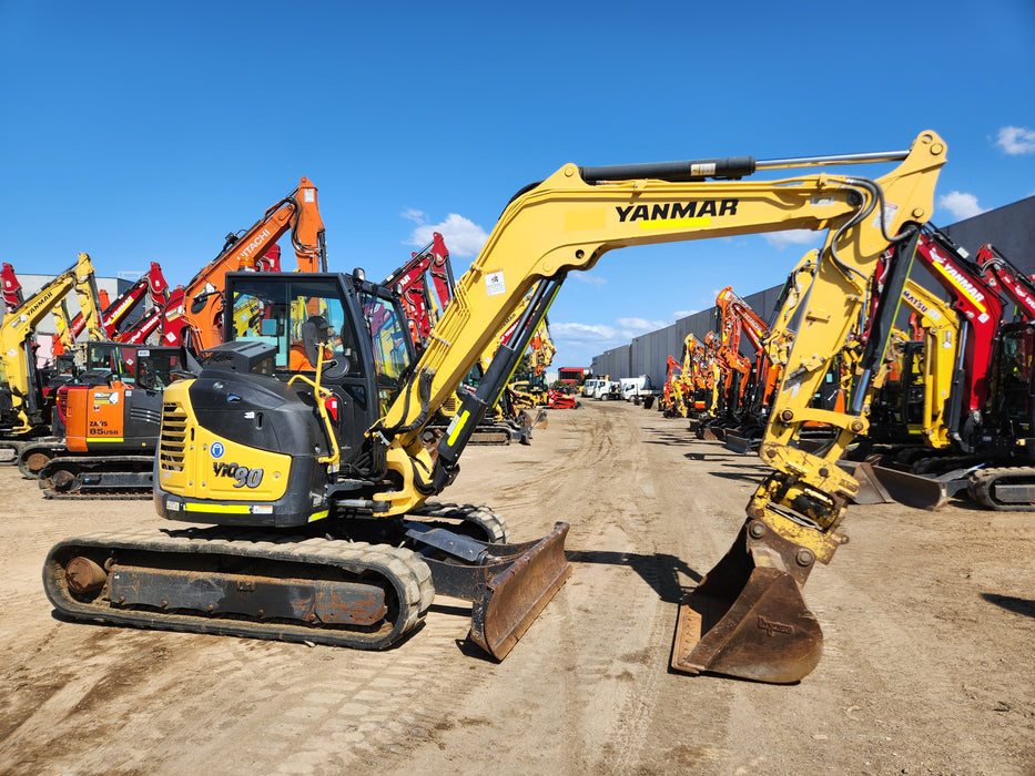 2021 YANMAR VIO80 8T EXCAVATOR (M687) WITH TILT HITCH AND 1710 HRS