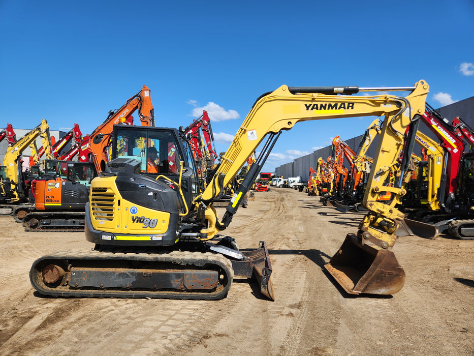 2021 YANMAR VIO80 8T EXCAVATOR (M687) WITH TILT HITCH AND 1710 HRS