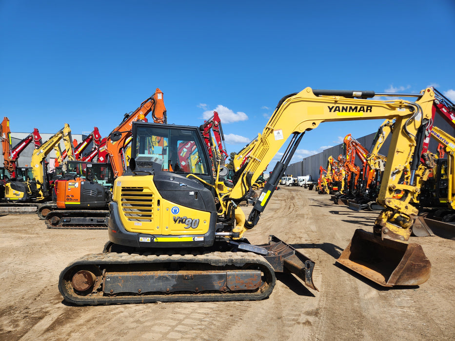 2021 YANMAR VIO80 8T EXCAVATOR (M687) WITH TILT HITCH AND 1710 HRS