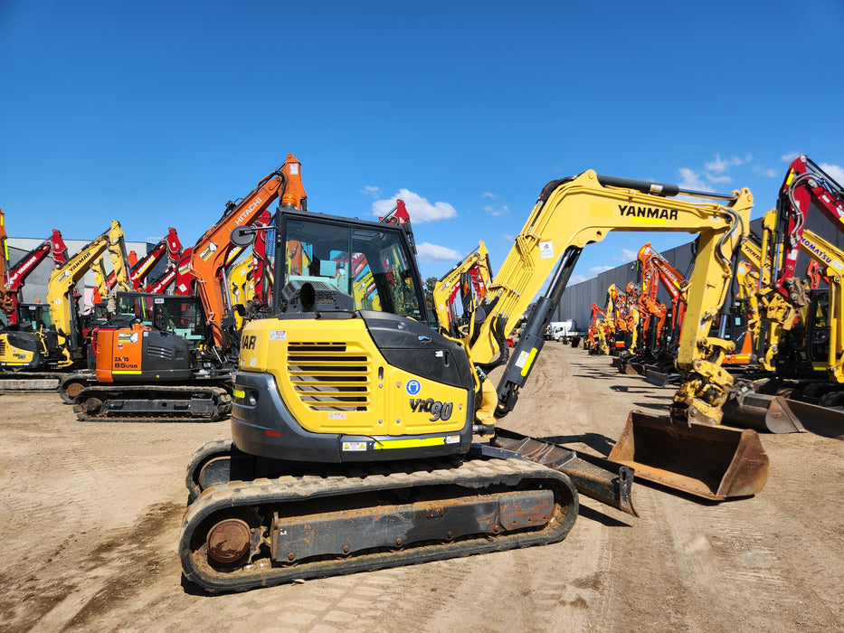 2021 YANMAR VIO80 8T EXCAVATOR (M687) WITH TILT HITCH AND 1710 HRS