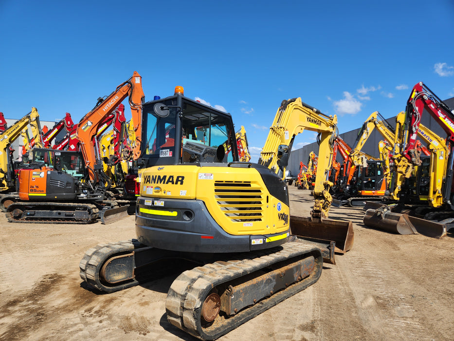 2021 YANMAR VIO80 8T EXCAVATOR (M687) WITH TILT HITCH AND 1710 HRS