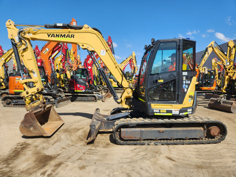 2021 YANMAR VIO80 8T EXCAVATOR (M687) WITH TILT HITCH AND 1710 HRS