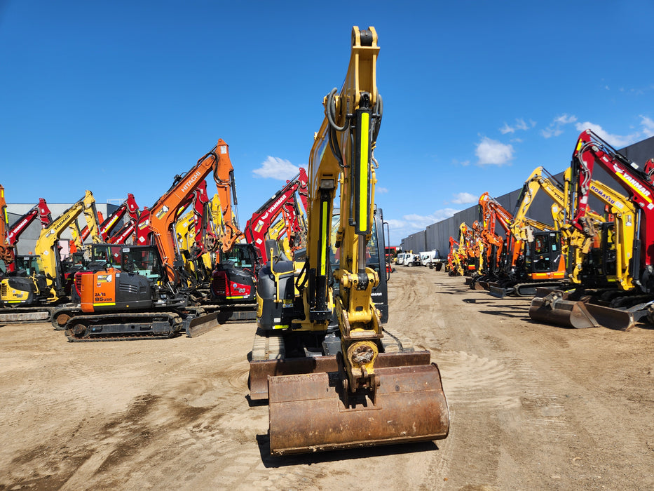 2021 YANMAR VIO80 8T EXCAVATOR (M687) WITH TILT HITCH AND 1710 HRS