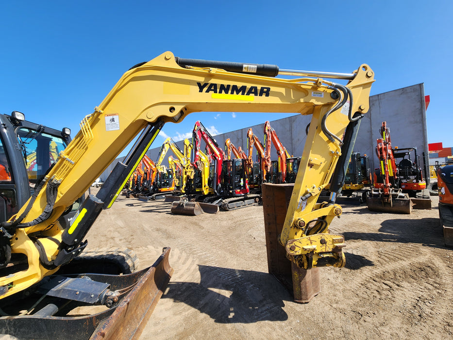 2021 YANMAR VIO80 8T EXCAVATOR (M687) WITH TILT HITCH AND 1710 HRS