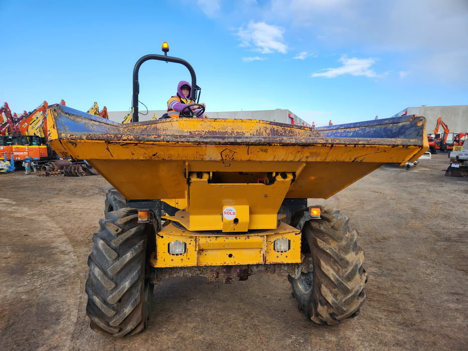 2021 THWAITES 6T ARTICULATED SWIVEL SITE DUMPER WITH 985 HOURS DU229