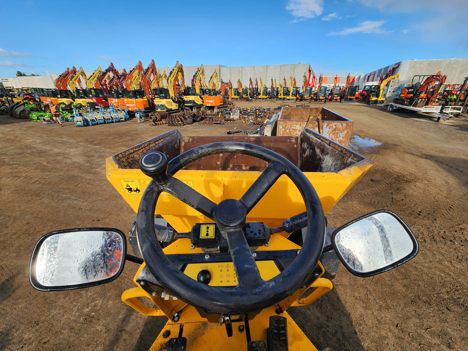 2021 THWAITES 6T ARTICULATED SWIVEL SITE DUMPER WITH 985 HOURS DU229