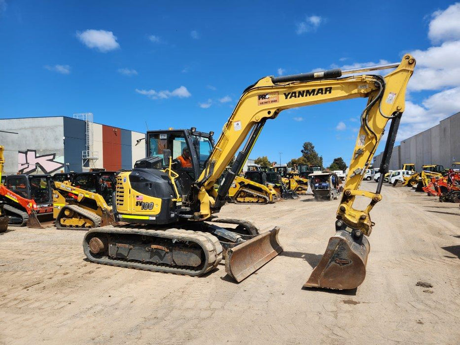 YANMAR SV100-2 EXCAVATOR (E336) 2021 WITH FULL CIVIL SPEC AND 2110 HRS