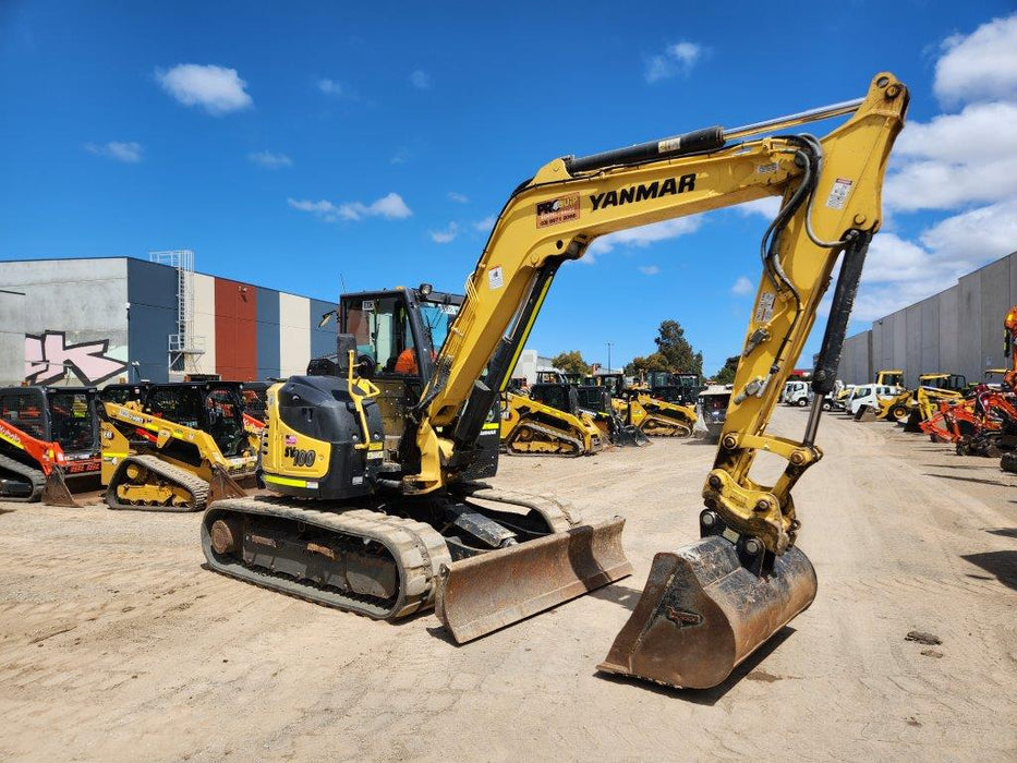 YANMAR SV100-2 EXCAVATOR (E336) 2021 WITH FULL CIVIL SPEC AND 2110 HRS