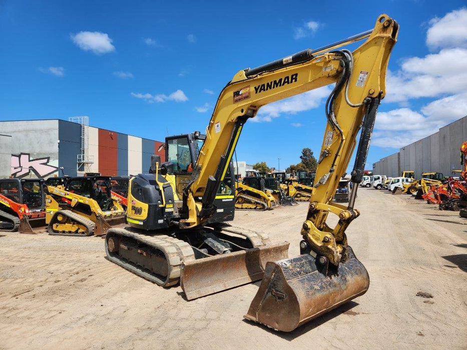 YANMAR SV100-2 EXCAVATOR (E336) 2021 WITH FULL CIVIL SPEC AND 2110 HRS