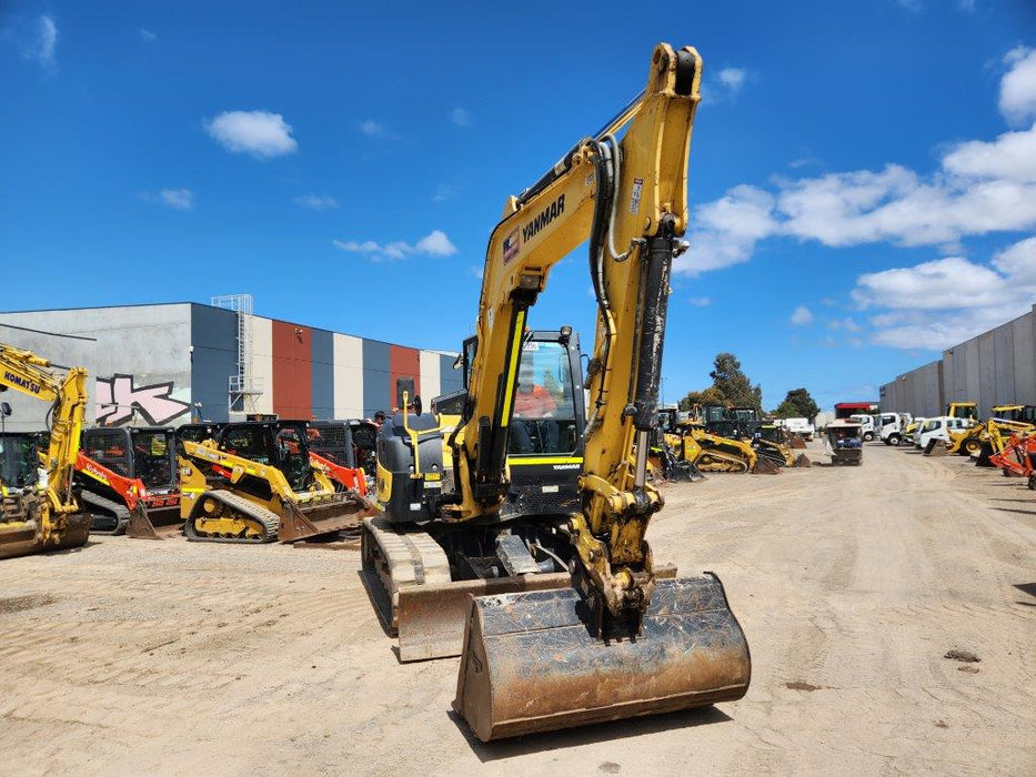 YANMAR SV100-2 EXCAVATOR (E336) 2021 WITH FULL CIVIL SPEC AND 2110 HRS