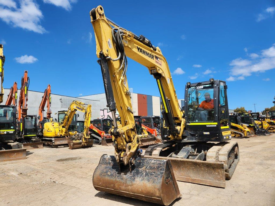 YANMAR SV100-2 EXCAVATOR (E336) 2021 WITH FULL CIVIL SPEC AND 2110 HRS