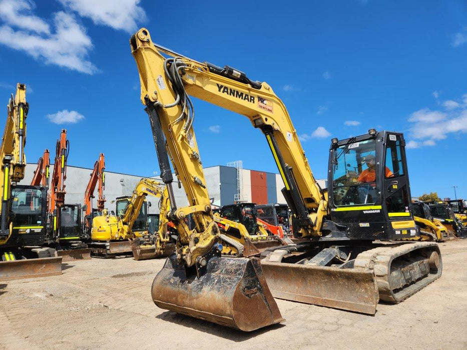 YANMAR SV100-2 EXCAVATOR (E336) 2021 WITH FULL CIVIL SPEC AND 2110 HRS