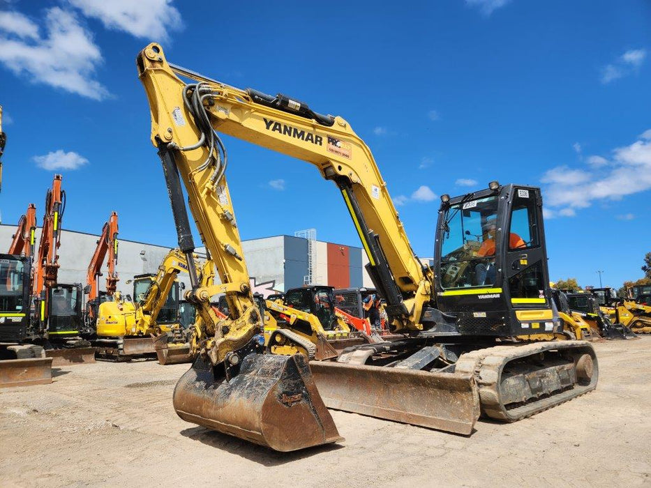 YANMAR SV100-2 EXCAVATOR (E336) 2021 WITH FULL CIVIL SPEC AND 2110 HRS