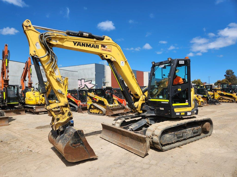 YANMAR SV100-2 EXCAVATOR (E336) 2021 WITH FULL CIVIL SPEC AND 2110 HRS