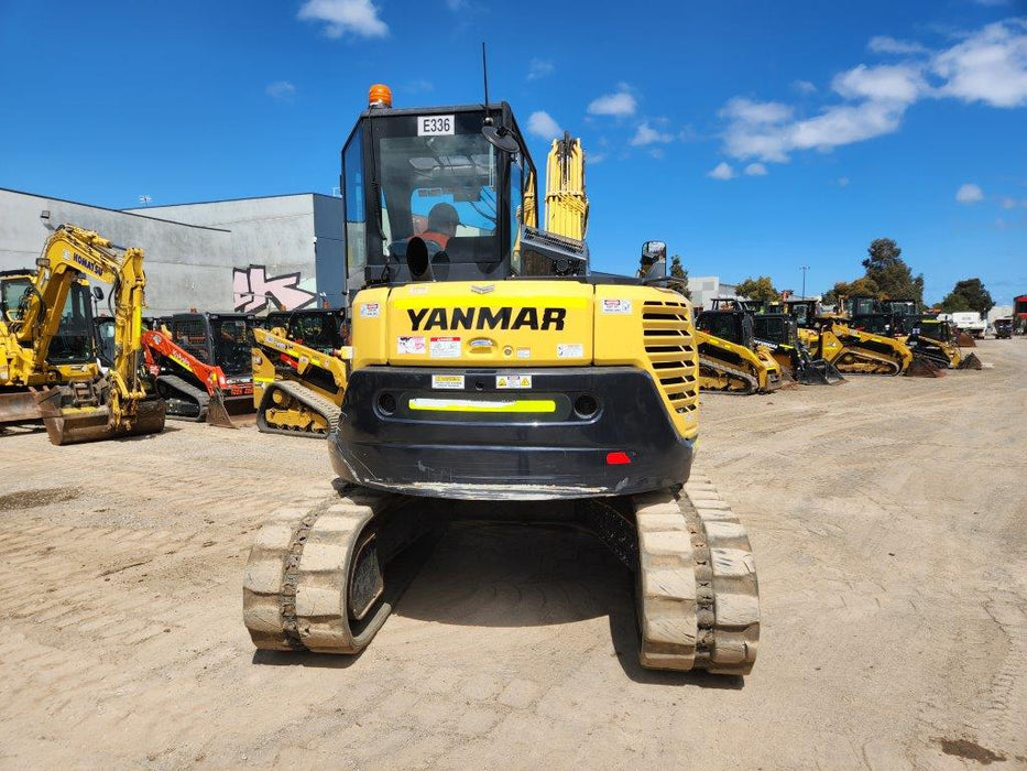 YANMAR SV100-2 EXCAVATOR (E336) 2021 WITH FULL CIVIL SPEC AND 2110 HRS