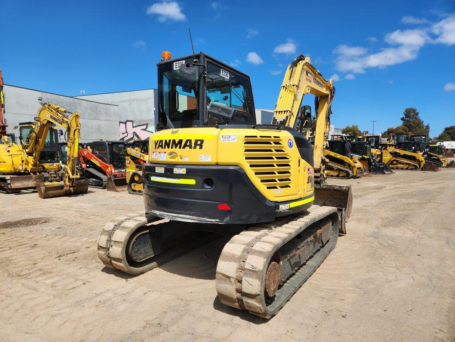 YANMAR SV100-2 EXCAVATOR (E336) 2021 WITH FULL CIVIL SPEC AND 2110 HRS