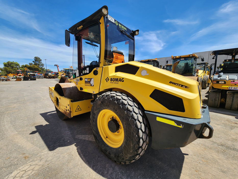 2016 BOMAG BW177D-5 7T SMOOTH DRUM ROLLER WITH 1760 HOURS (R260)