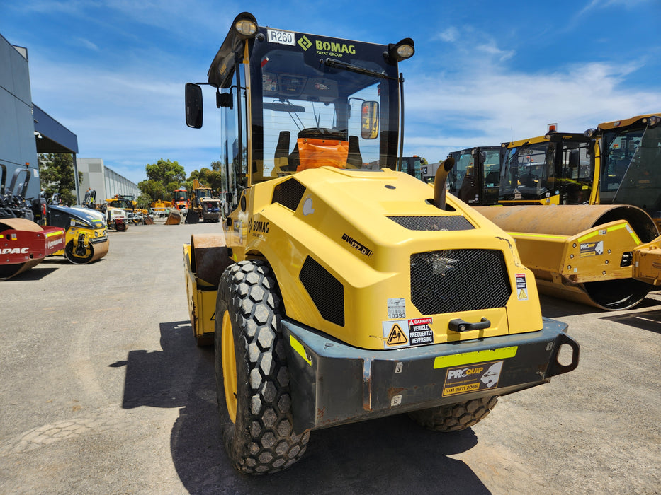 2016 BOMAG BW177D-5 7T SMOOTH DRUM ROLLER WITH 1760 HOURS (R260)